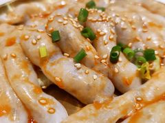 脆卜卜虾肠-八乔煎肉馆·丹东特色煎锅(梅林店)