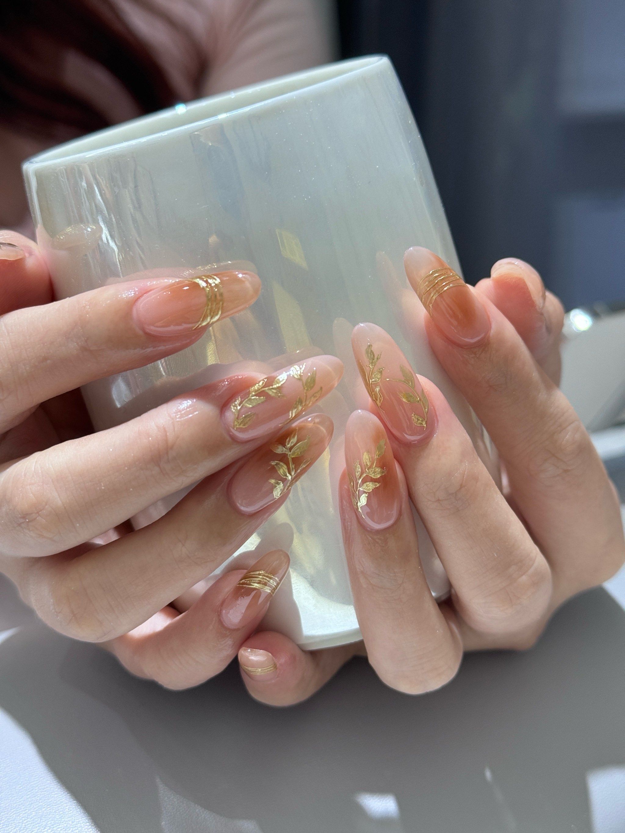 美哭了!去深圳做到了最适合秋天的美甲