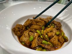 毛豆子煎臭豆腐-虎哥私房菜(馒头山店)