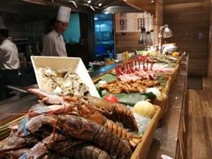 自助取餐区-北京王府井希尔顿酒店·万斯阁西餐厅