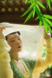 -虞美人汉服摄影