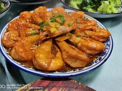 油焖大虾-北大地皖峰饭馆