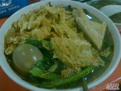 小碗螺蛳粉加了卤蛋豆腐泡青菜腐竹-螺蛳粉先生(蓟门桥店)