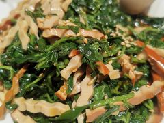炝拌枸杞芽-西贝莜面村(万象天地店)