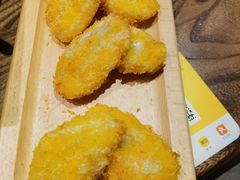 炸香蕉-明洞阿姨·韩式酱蟹烤肉·创意料理(三元桥店)