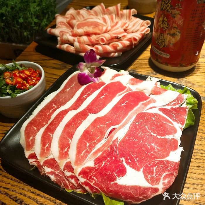 吴记老锅底麻辣火锅(龙湖虹桥天街店)雪降雪花肥牛图片 - 第783张