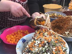 -清真马乐贝腊牛肉蛋黄菜夹馍(马蓉洒金桥店)