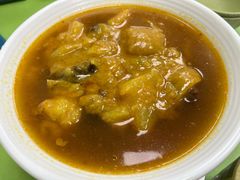 咖喱牛腩汤幼面-胜利茶餐室