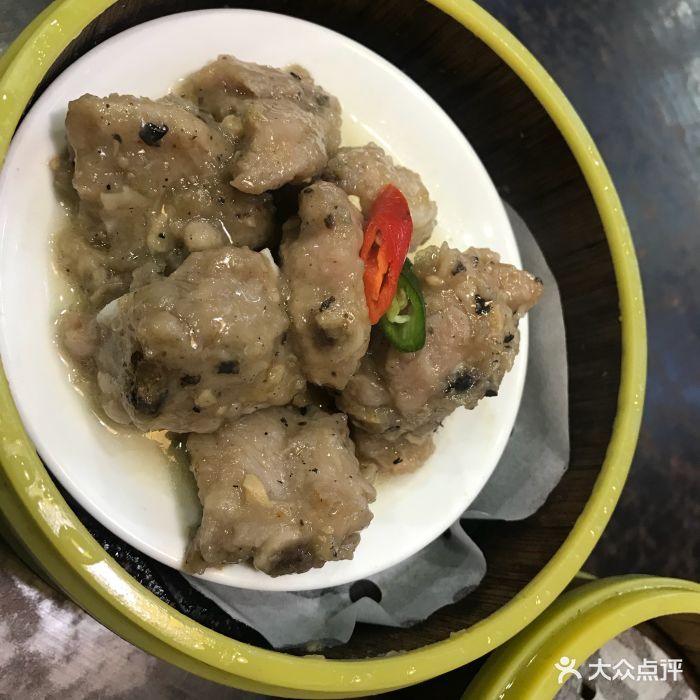 章记肠粉粤式茶点鼓汁蒸排骨图片 第788张