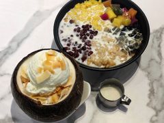 招牌椰皇原汁冰-乐果甜心·潮汕冰室(南澳后宅分店)