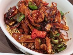 香菇虾仁拌面-王繁星面馆(西安熙地港店)