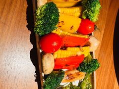 烤蔬菜拼盘-ONE SMILE 美式烟熏慢烤(壹方汇店)