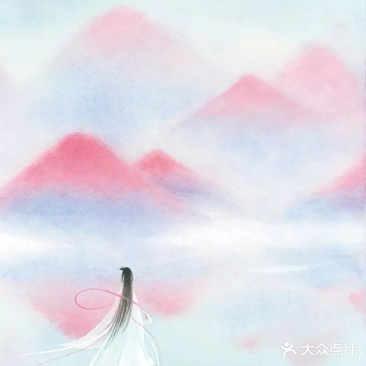 用清透唯美的水彩  呈现出来的古风画  到底会有多美呢[胜利]