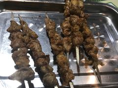 羊肉串-陇上全荟兰州传统牛肉面(延吉路店)