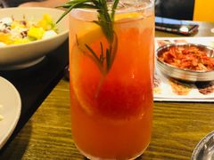 西柚四季春茶-机器人火炉披萨