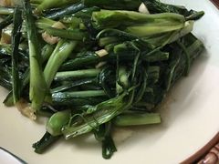 炒苦麦菜-得福农庄