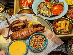 -草家酱蟹炭火烤肉店(珲春南路一店)