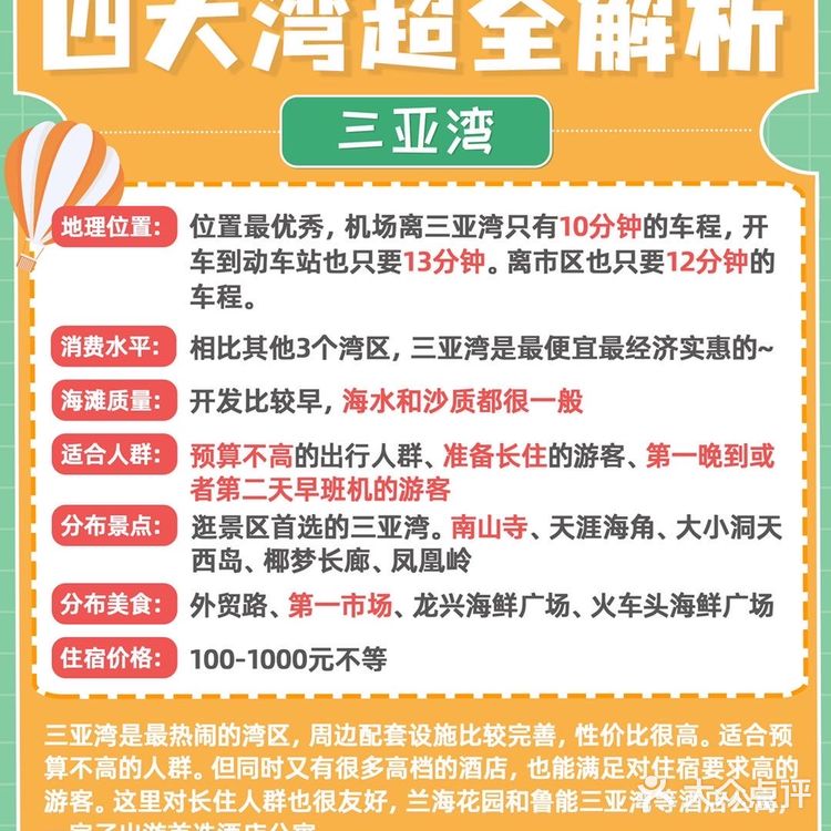 干货贴|教你三亚怎么挑酒店&首刷三亚必备