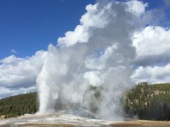 -老忠实间歇泉