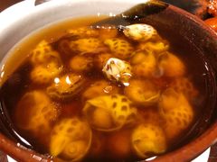 古越陈酿煮花螺-杭州西子湖四季酒店·金沙厅