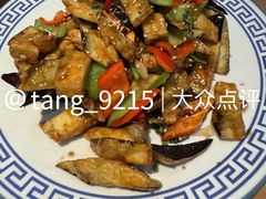 风味茄子-春水锅贴·传统鲁菜(大明湖店)