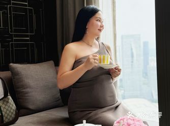 孕31w|浪漫优雅的深圳柏悦酒店高空下午茶