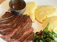 侧腹牛扒配土豆泥-LA MAISON公鸡和龙(蛇口店)