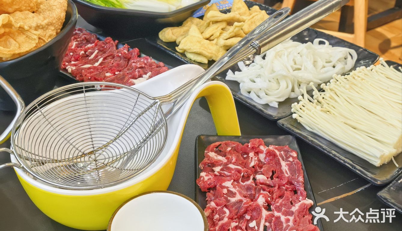 牛肉锅大饱口福～