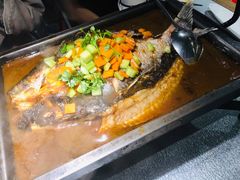 酱香烤鱼-探鱼·鲜青椒爽麻烤鱼(北京路天河城店)