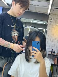 -藤野造型烫发染发