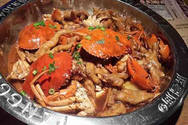 胖哥俩肉蟹煲(金地广场店)-"提前就知道生意很火爆,所以早早就去了,五