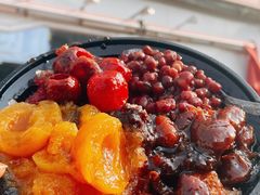 老味杏肉红豆刨冰-小胖老味刨冰