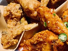 炸鸡翅一半一半-富乐满韩国正宗炸鸡韩国料理(虹泉路店)