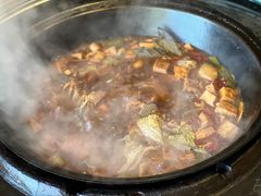 柴锅炖水库鱼-姥家大锅台水库渔家