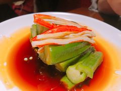 鲜汁秋葵-胖哥俩肉蟹煲(湖滨银泰in77店)