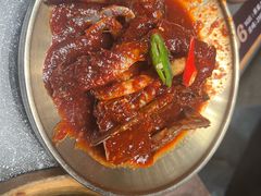 -草家酱蟹炭火烤肉店(珲春南路二店)