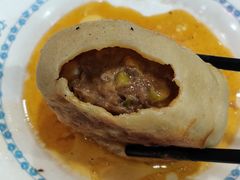 门丁肉饼-老爆肚满五香烧牛羊肉
