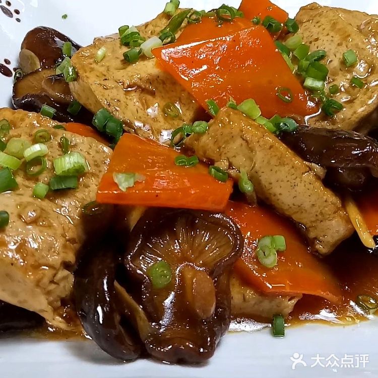 香菇炒豆腐