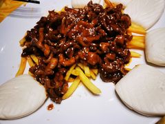 京酱肉丝-万兴楼饺子(中华北大街店)