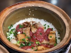鱼干腊肠煲仔饭-红星光发煲仔饭(文海店)