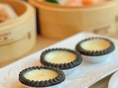 姜汁竹碳蛋挞-太子园林酒家
