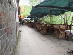 河边茶馆-平乐古镇