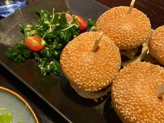 美式烧烤牛肉汉堡-bluefrog蓝蛙(恒隆广场店)