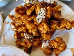 酱爆核桃鸡丁-大眼锅贴饺子(河西店)