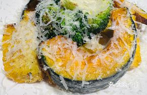 Cheese and Sea Salt Pepper Roasted Vegetables