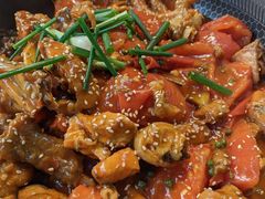 -贵州辣子鸡番茄鸡