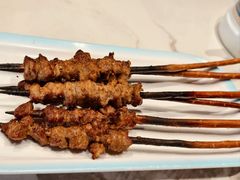 红柳大串羊肉串-百彦蒙古包·碳烤羊排·手抓羊肉(万江首店)