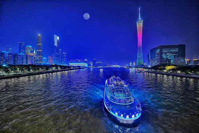 珠江夜游广州塔·中大码头