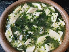 芥菜虾仁嫩豆腐-兰溪小馆(东直门簋街店)