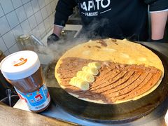 香蕉巧克力酱可丽饼-PAPITO(泰兴路店)
